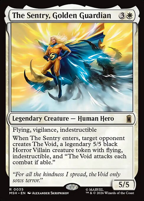 The Sentry, Golden Guardian - Marvel Super Heroes #35
