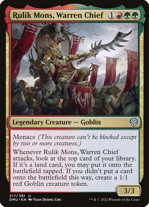 Rulik Mons, Warren Chief - Dominaria United #217
