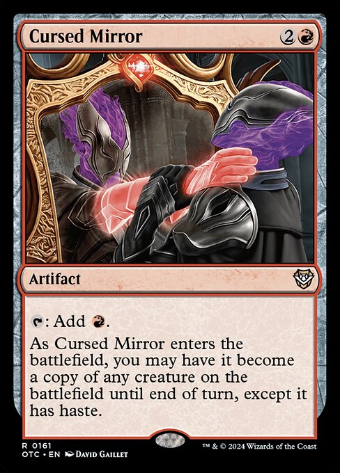 Cursed Mirror - Outlaws of Thunder Junction Commander #161