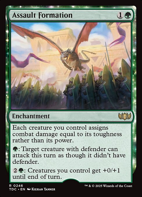 Assault Formation - Tarkir: Dragonstorm Commander #246