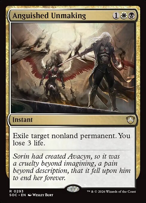Anguished Unmaking - Secrets of Strixhaven Commander #293