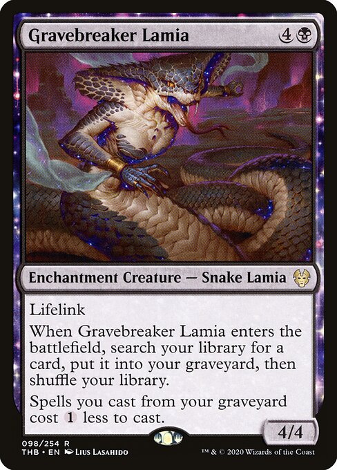 Gravebreaker Lamia - Theros Beyond Death #98