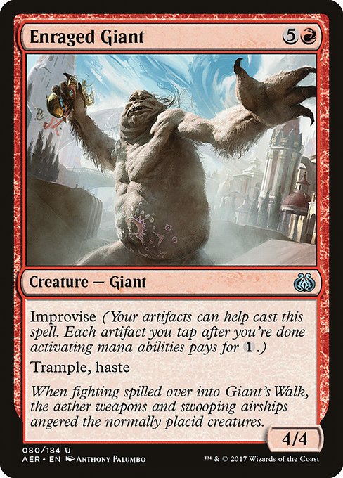Enraged Giant - Aether Revolt #80