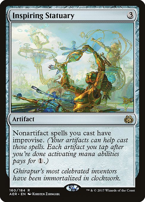 Inspiring Statuary - Aether Revolt #160