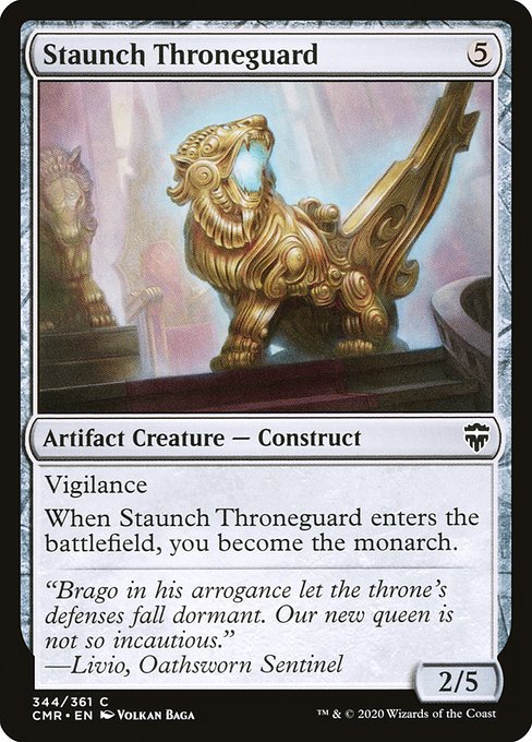 Staunch Throneguard - Commander Legends #344