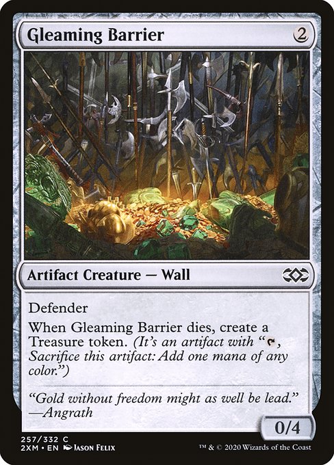 Gleaming Barrier - Double Masters #257