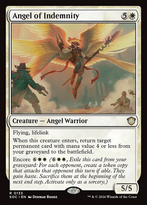 Angel of Indemnity - Secrets of Strixhaven Commander #133