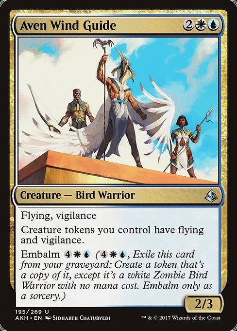Aven Wind Guide - Amonkhet #195