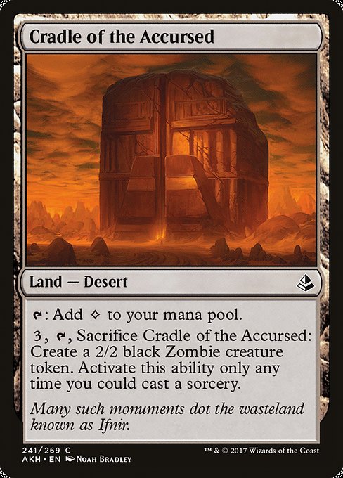 Cradle of the Accursed - Amonkhet #241