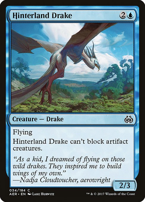 Hinterland Drake - Aether Revolt #34
