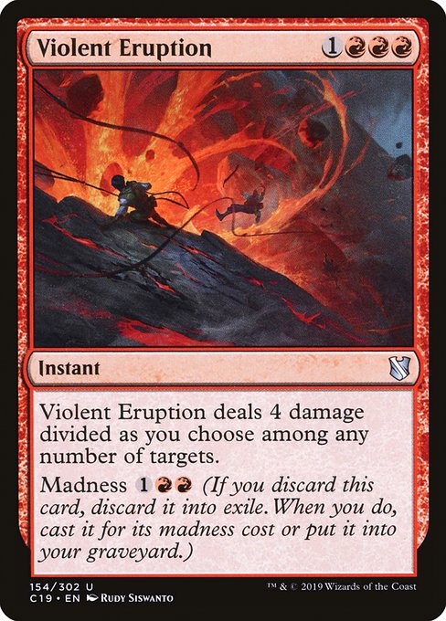 Violent Eruption - Commander 2019 #154