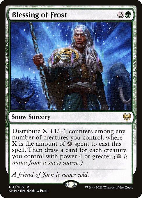 Blessing of Frost - Kaldheim #161