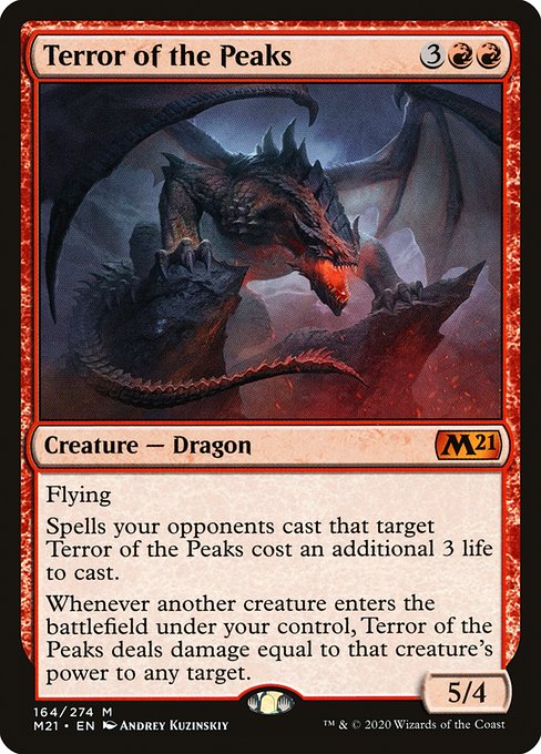 Terror of the Peaks - Core Set 2021 #164