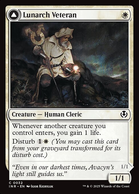 Lunarch Veteran - Innistrad Remastered #32