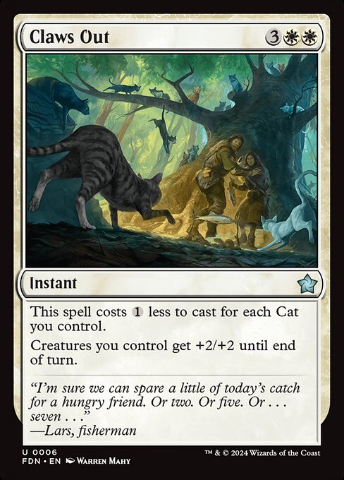Claws Out - Foundations #6