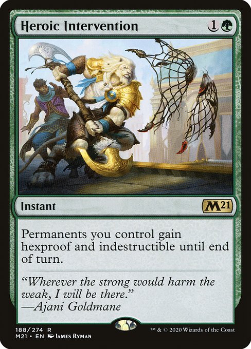 Heroic Intervention - Core Set 2021 #188
