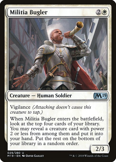 Militia Bugler - Core Set 2019 #29