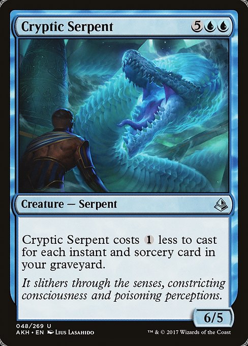 Cryptic Serpent - Amonkhet #48