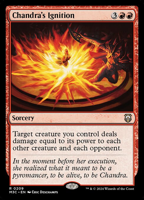 Chandra's Ignition - Modern Horizons 3 Commander #209