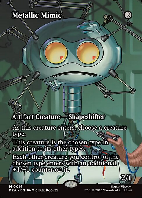 Metallic Mimic (Borderless) - Teenage Mutant Ninja Turtles Source Material #16