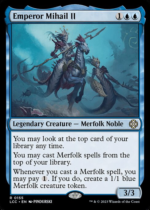 Emperor Mihail II - The Lost Caverns of Ixalan Commander #155