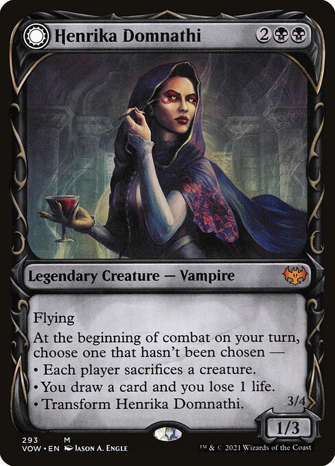 Henrika Domnathi (Showcase) - Innistrad: Crimson Vow #293
