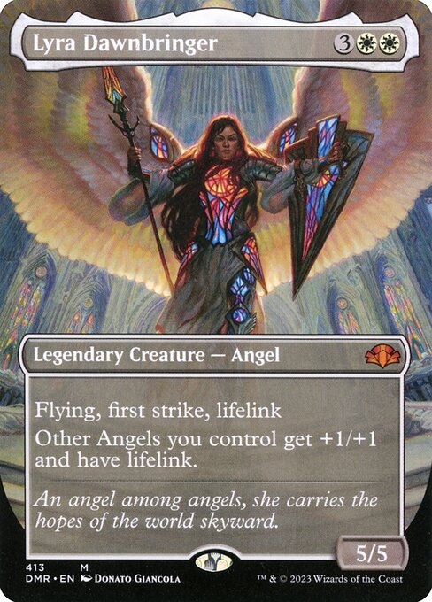 Lyra Dawnbringer (Borderless) - Dominaria Remastered #413