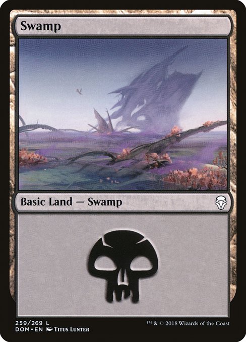 Swamp (259) - Dominaria #259