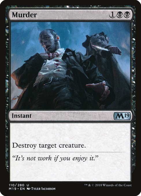 Murder - Core Set 2019 #110