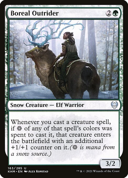 Boreal Outrider - Kaldheim #163