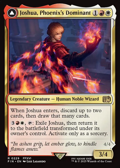 Joshua, Phoenix's Dominant - Final Fantasy #229