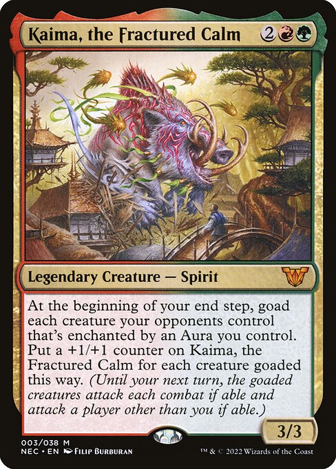 Kaima, the Fractured Calm - Neon Dynasty Commander #3