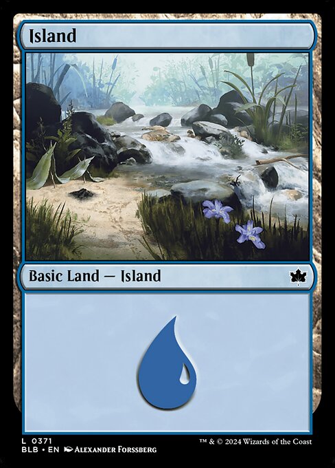 Island (0371) - Bloomburrow #371