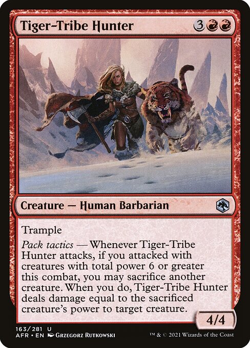 Tiger-Tribe Hunter - Adventures in the Forgotten Realms #163