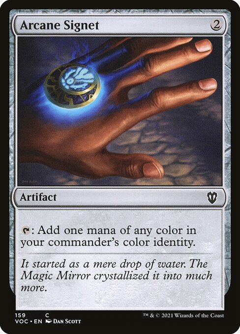 Arcane Signet - Crimson Vow Commander #159