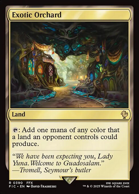 Exotic Orchard - Final Fantasy Commander #390