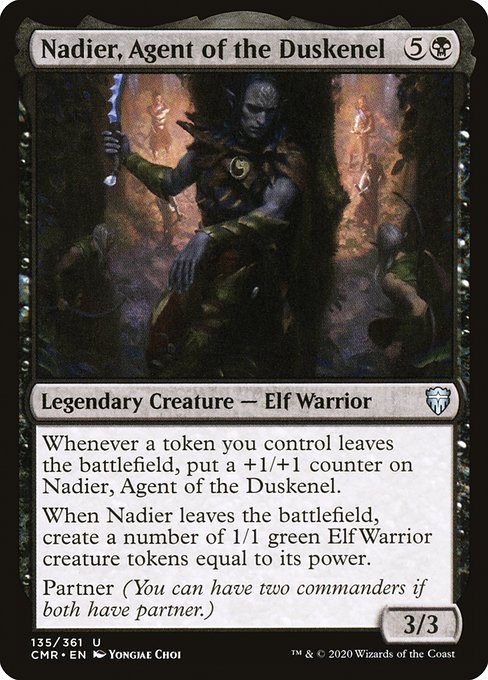 Nadier, Agent of the Duskenel - Commander Legends #135