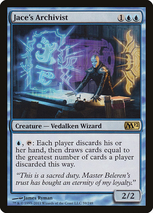 Jace's Archivist - Magic 2012 #59