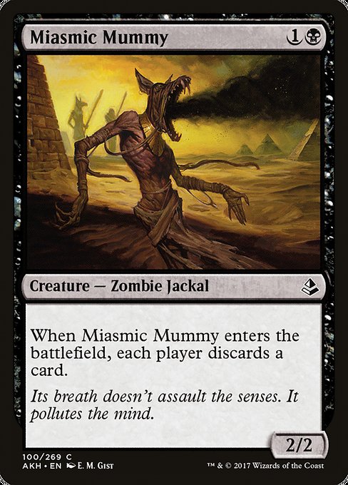 Miasmic Mummy - Amonkhet #100