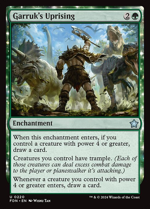 Garruk's Uprising - Foundations #220