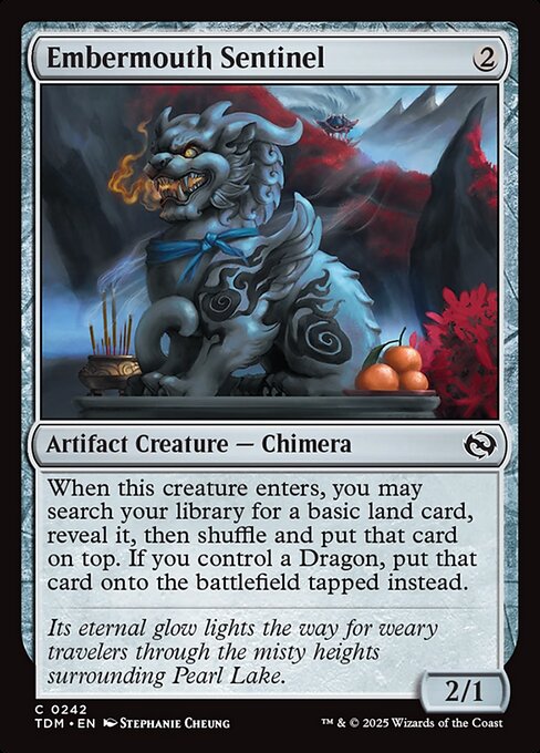 Embermouth Sentinel - Tarkir: Dragonstorm #242