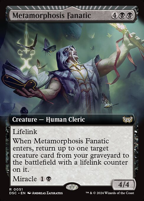 Metamorphosis Fanatic (Extended Art) - Duskmourn: House of Horror Commander #51