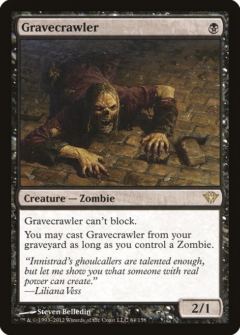 Gravecrawler - Dark Ascension #64