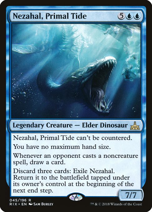 Nezahal, Primal Tide - Rivals of Ixalan #45