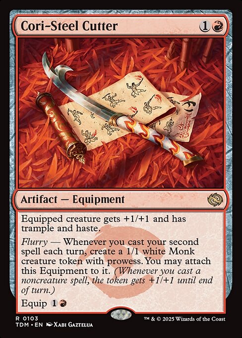 Cori-Steel Cutter - Tarkir: Dragonstorm #103