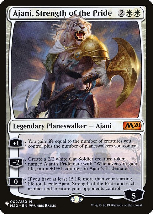 Ajani, Strength of the Pride - The List #M20-2