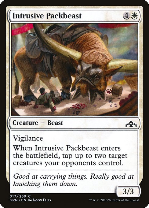 Intrusive Packbeast - Guilds of Ravnica #17