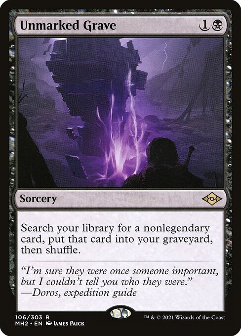 Unmarked Grave - Modern Horizons 2 #106