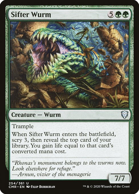 Sifter Wurm - Commander Legends #254