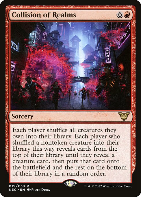 Collision of Realms - Neon Dynasty Commander #19